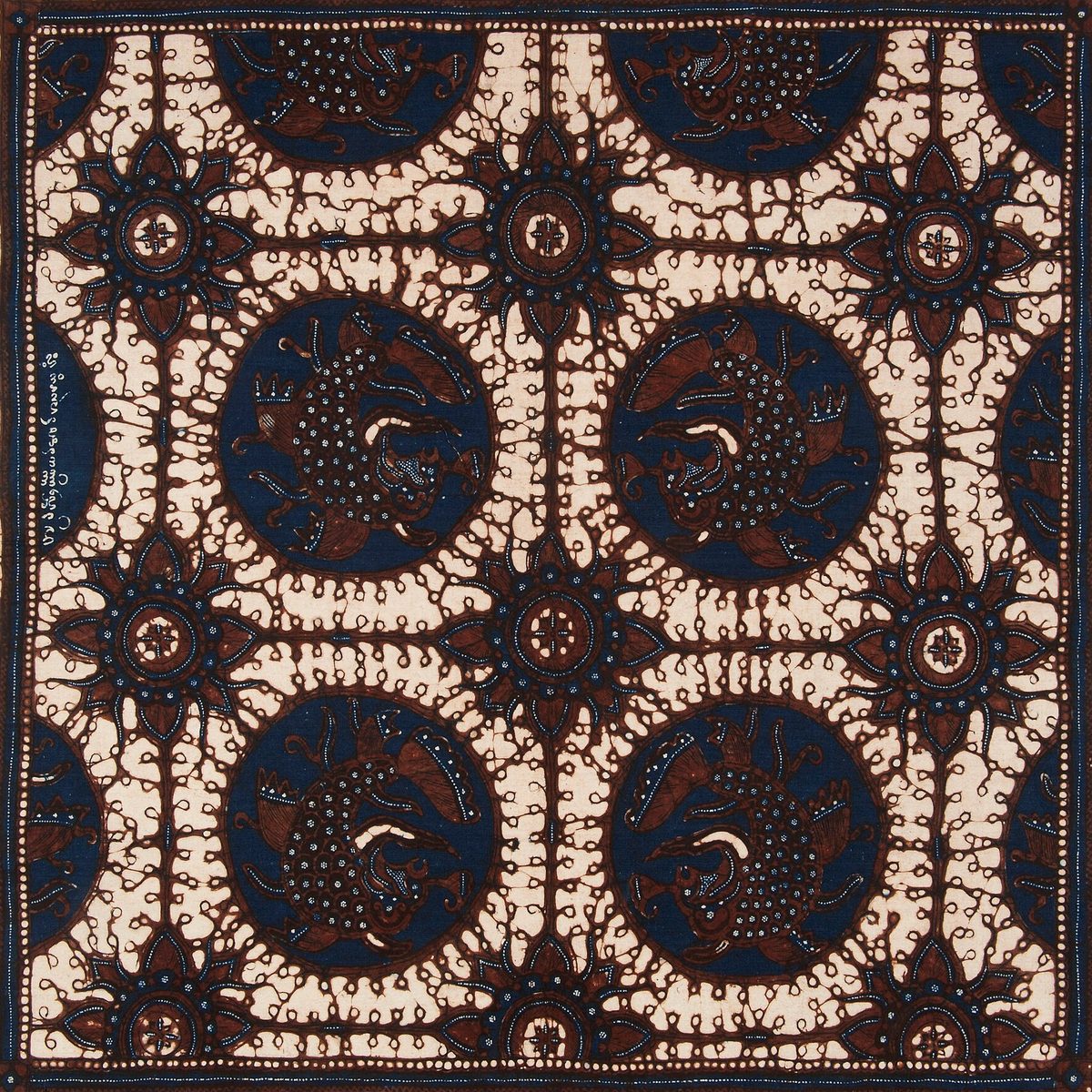 Motif batik cap ceplok