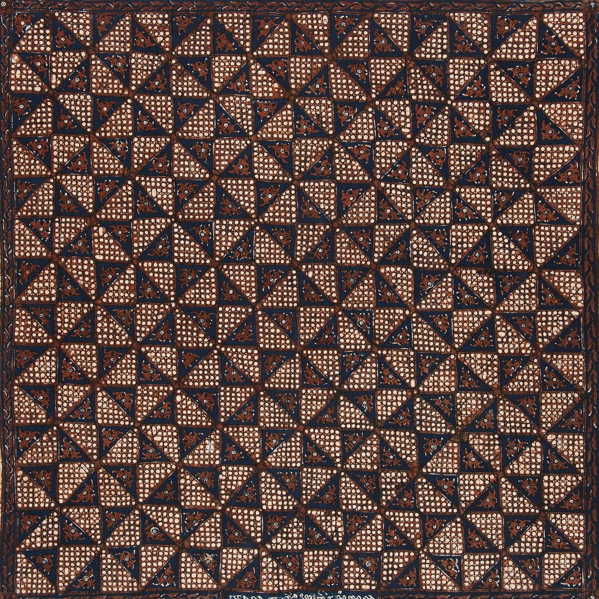 Motif batik cap Jlamprang Nusantara